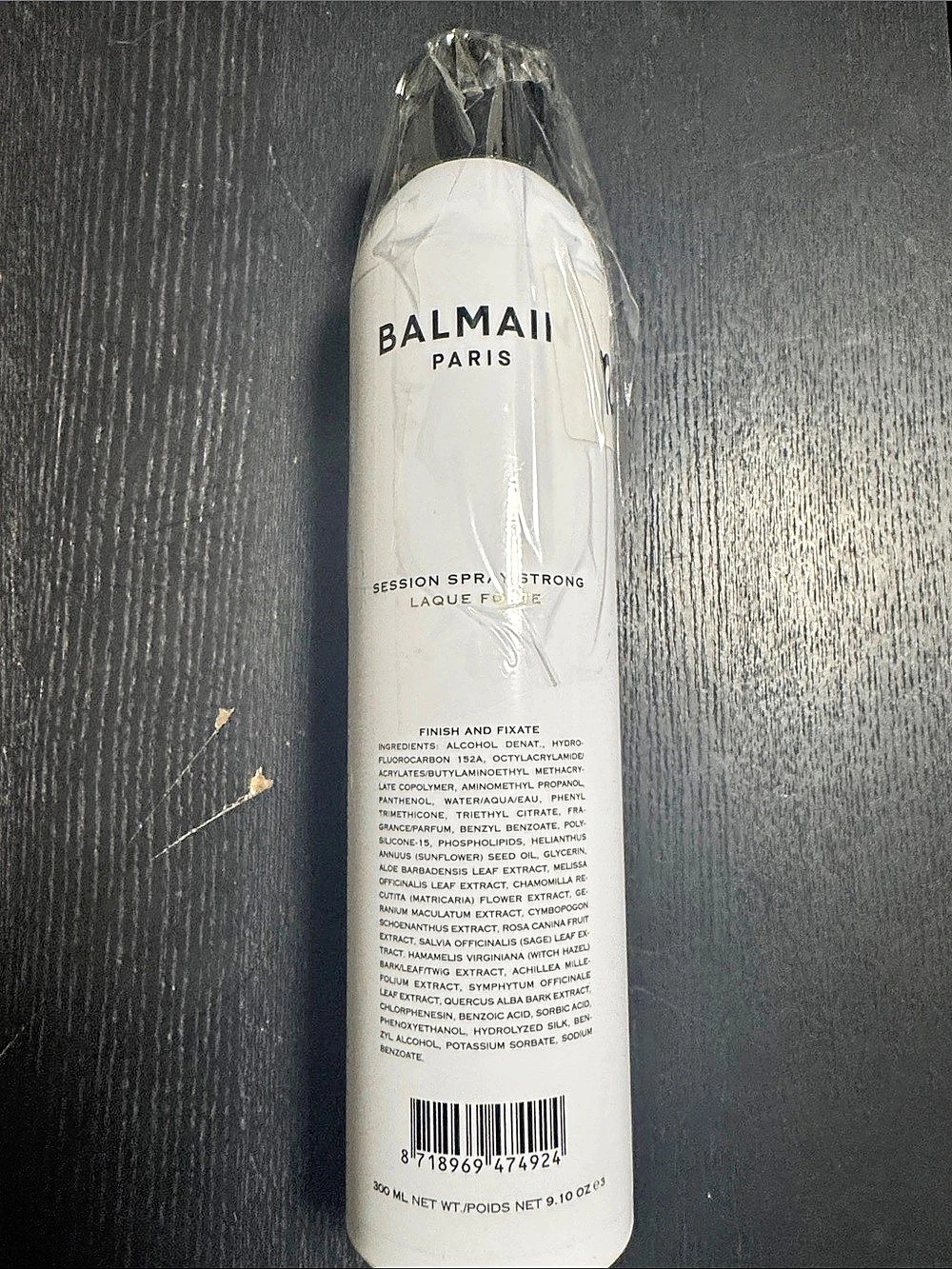 Balmain Session Spray Strong Hairspray White NWT